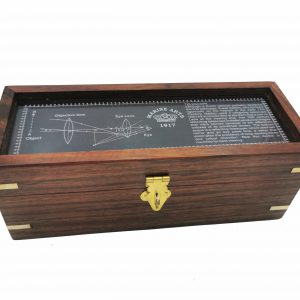 catalejo caja de cristal