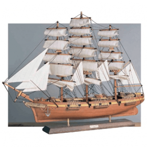 Maqueta Barco Velero Shamrock - 48x32x6,5cm - Maqueta Montada